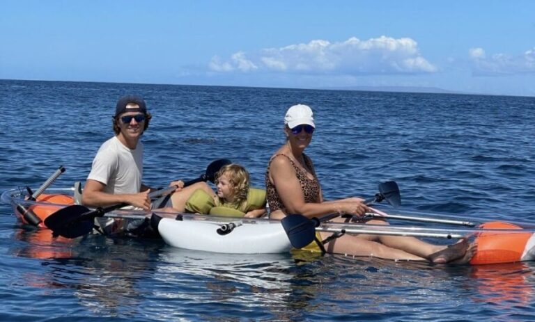 Clear Bottom Glassy Kayak Rental | Safe and Stable Kayaks - The Practicalities: What to Know Before You Go