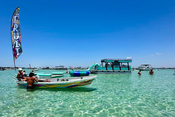 Destin: Luxury Crab Island Pontoon Charter w/ Restroom (Up to 18) - The Experience Breakdown