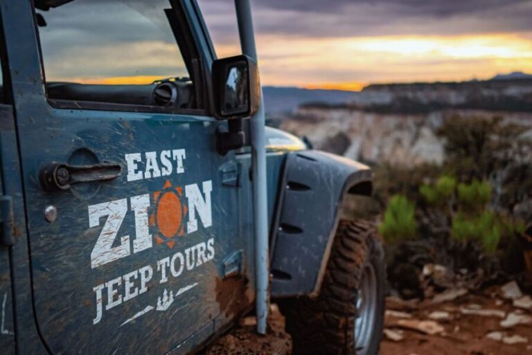 East Zion: Cliffs Sunset and Backcountry Off-Road Jeep Tour - The Sunset Experience: A Visual Feast