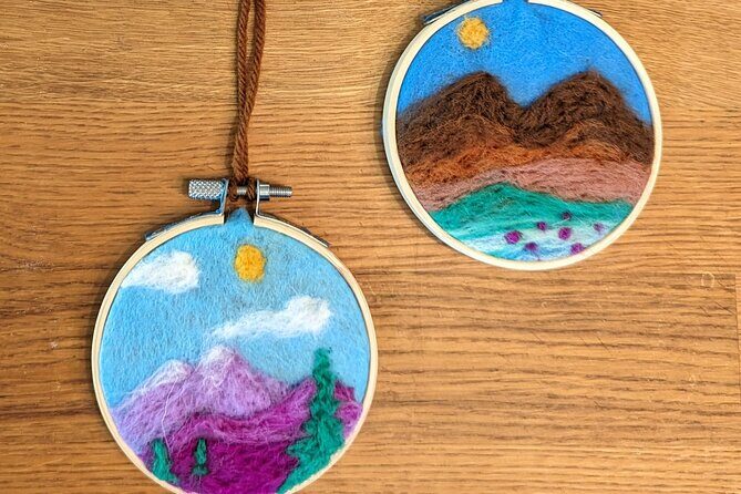 Felted Landscape Ornament Art Kit in Estes Park - Analyzing the Value: Price and Experience