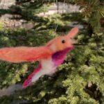 Felting Hummingbird Ornament Class in Estes Park - A Closer Look at the Felting Hummingbird Ornament Class