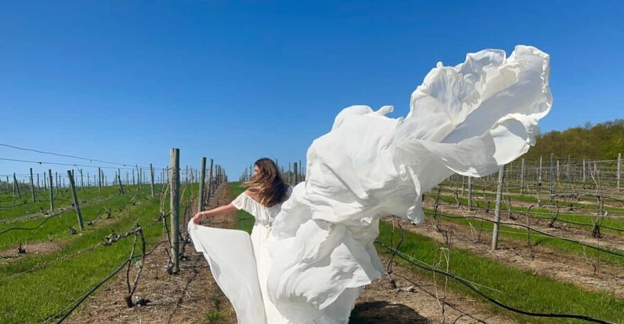 Flying Dress Photo Shoot Traverse City & Surrounding Areas - What Is the Flying Dress Photo Shoot in Traverse City?