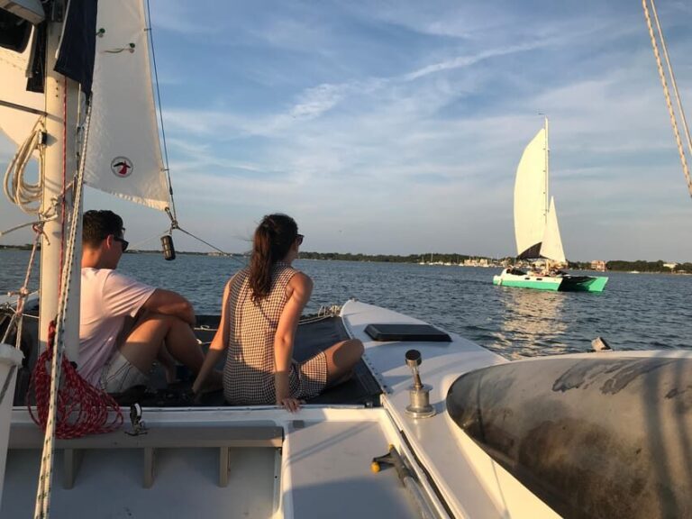 Folly Beach: Private Daytime or Sunset Sail, cooler provided - The Itinerary in Detail