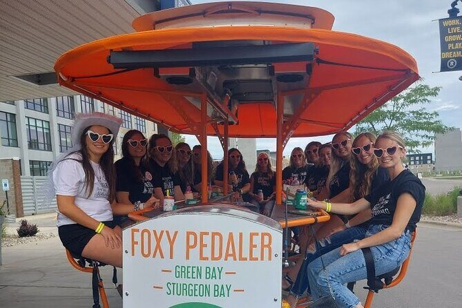 Foxy Pedaler Green Bay Party Bike Private Tour - Who Would Love This Tour?