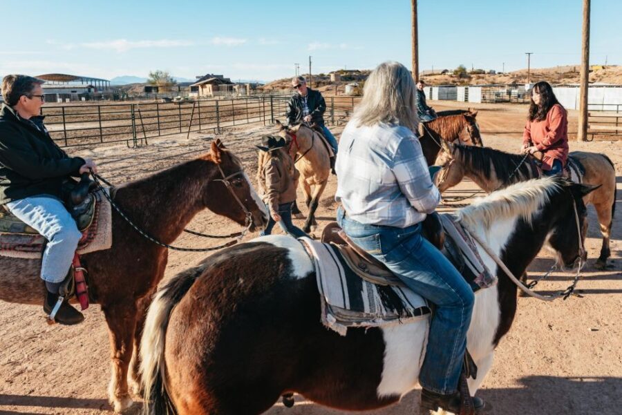 From Las Vegas: Desert Sunset Horseback Ride with BBQ Dinner - What’s Included and Practical Details