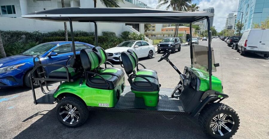 Golf Cart Rental Miami 6 Hours - Value and Practicality