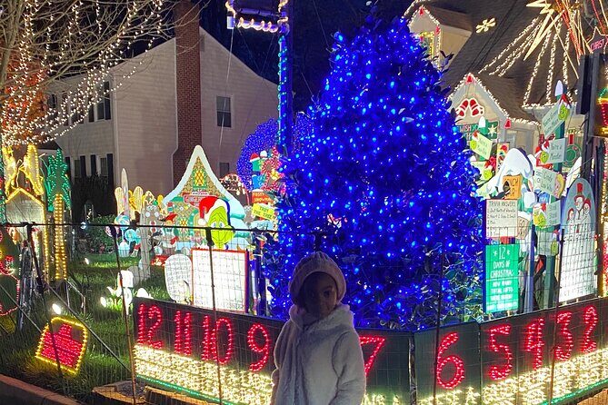 Half-Day Holiday and Tacky Lights Tour in Richmond - Transportation and Group Size