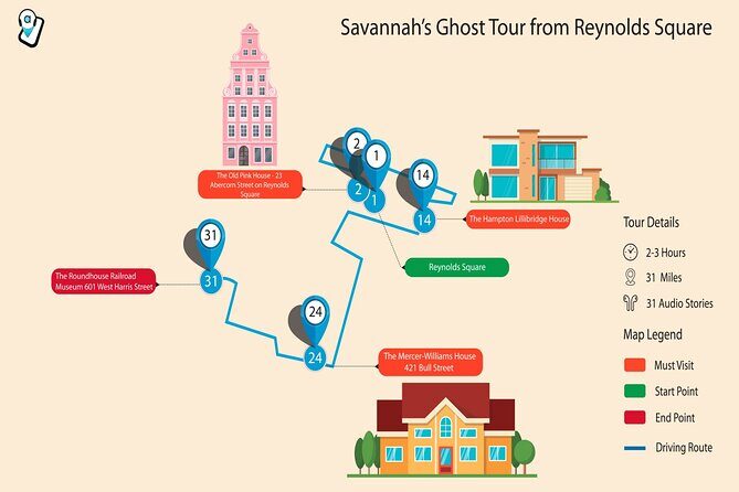 Haunted Savannah Georgia Self Guided Walking Audio Tour - What Makes This Tour Stand Out?