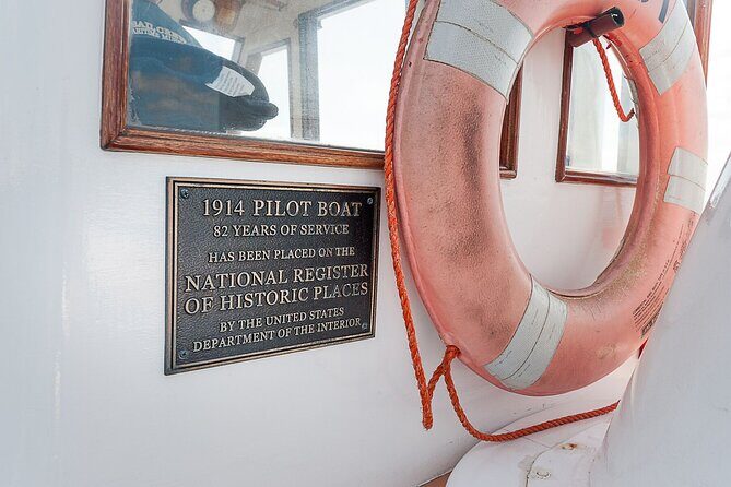 Historic Bay Cruise Aboard 1914 Pilot boat with General Admission - The Vessel and Guide Experience