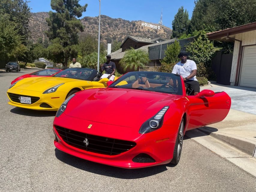 Hollywood Sign 50 Min Ferrari tour (drive or be driven) - Practical Details: What’s Included and What’s Not