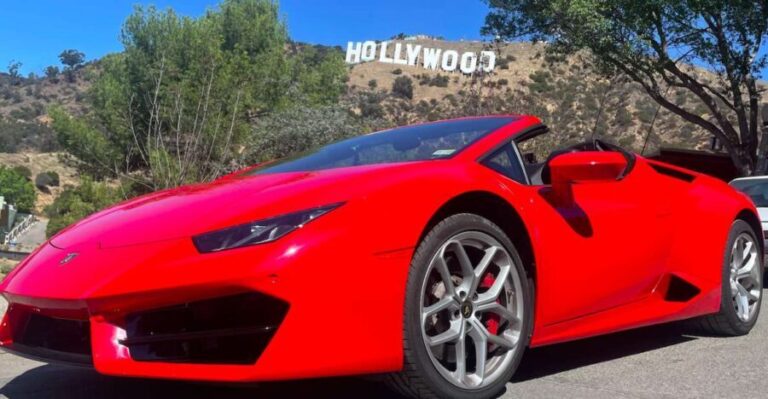 Hollywood Sign 50 Min Lamborghini tour (drive or be driven) - Who Should Consider This Tour?