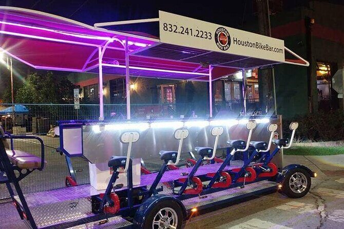 Houston Bike Bar 2 Hour Party Bike Tour in Houston - The Value of the Experience