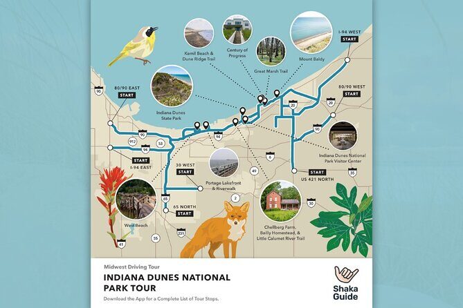 Indiana Dunes National Park Self-Guided Audio Tour - FAQs