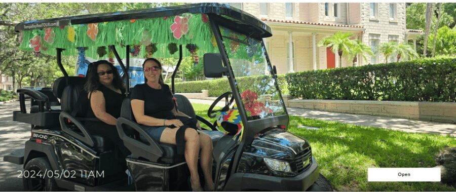 Karaoke Golf Cart City Tour  Tampa! - The Highlights and What to Expect