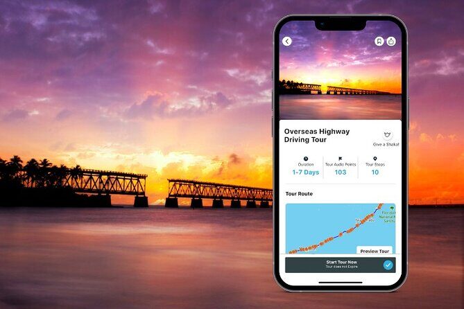 Key West and Overseas Highway Self-Guided Audio Tour - Itinerary Breakdown