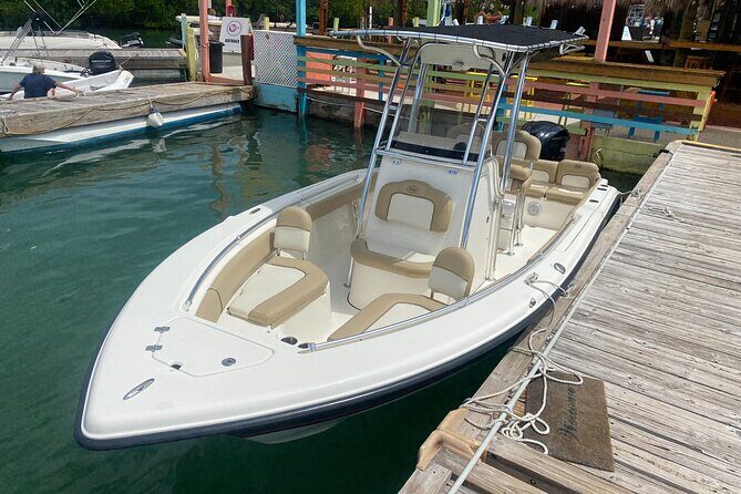 Key West Center Console Boat Rental With Sound and Seat Upgrade - The Value of This Rental