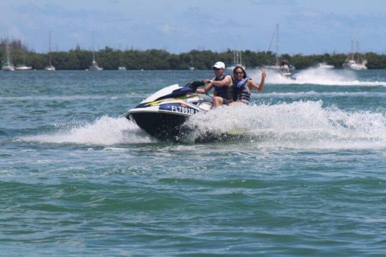 Key West: Jet Ski Island Tour with Sandbar Stop - The Itinerary in Detail