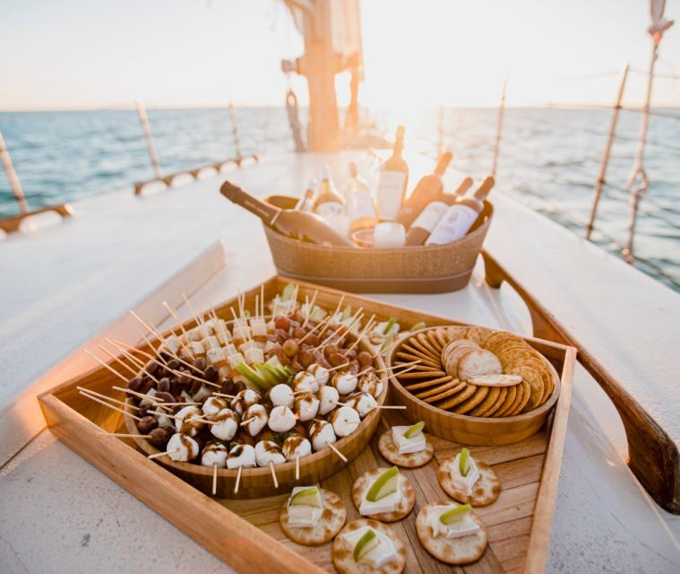 Key West Wind and Wine Sunset Sail aboard classic Schooner - The Itinerary and Onboard Experience