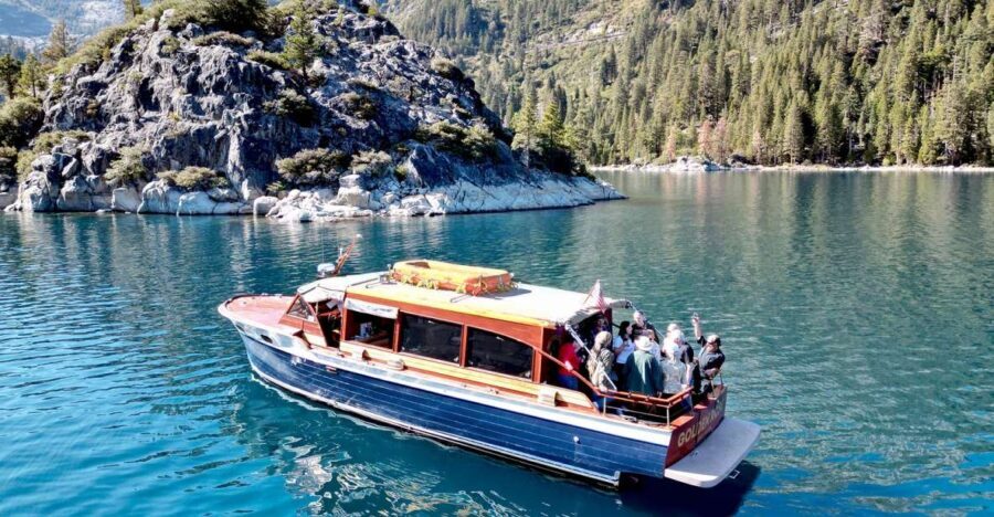Lake Tahoe: Emerald Bay Sunset Wine Tasting Yacht Cruise - The Itinerary in Detail