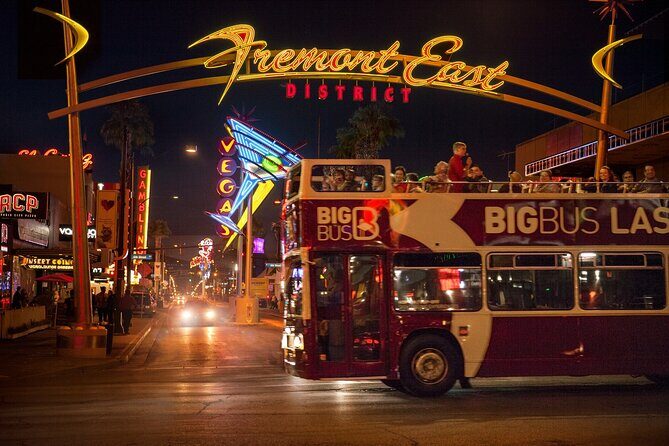 Las Vegas: After Dark Night Tour by Open-top Bus with Free Drink - Practical Details and Considerations