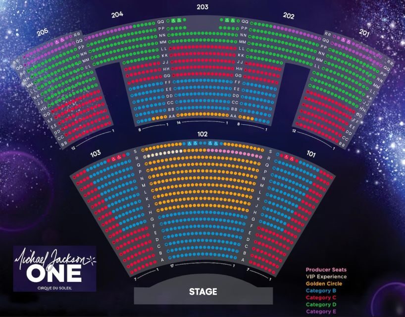 Las Vegas: Michael Jackson ONE by Cirque du Soleil Ticket - The Highlights