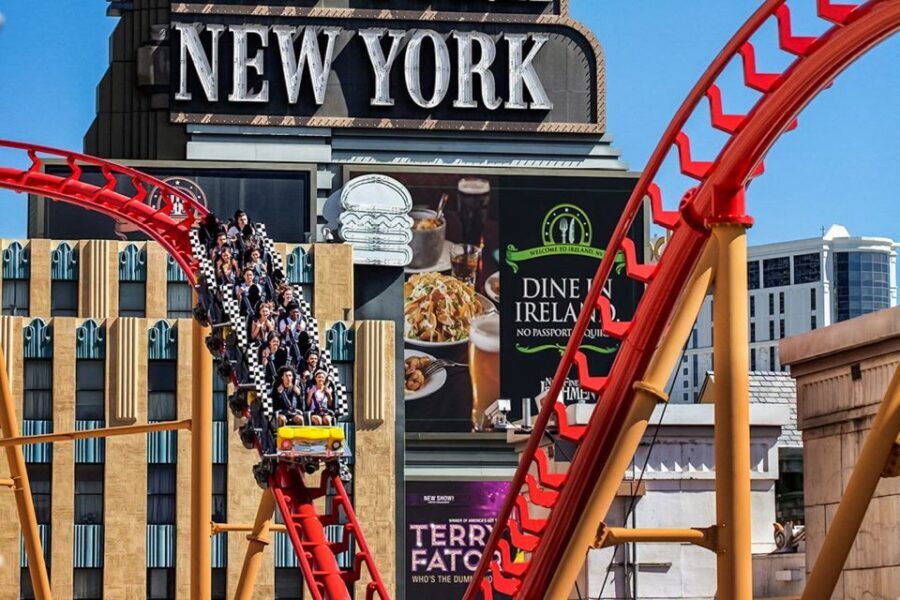 Las Vegas: New York-New York Hotel Big Apple Coaster Ride - The Ride Itself: Details and Insights