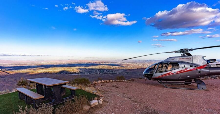 Las Vegas: Red Rock Canyon Helicopter Landing Tour - The Itinerary in Detail