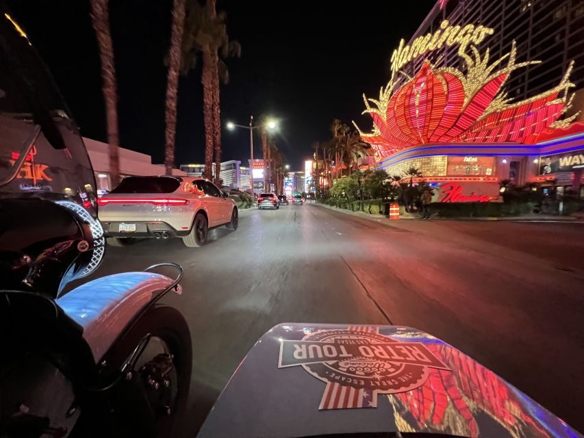 Las Vegas: Sidecar Tour of the Las Vegas Strip by Night - The Experience: Style, Comfort, and Practicality