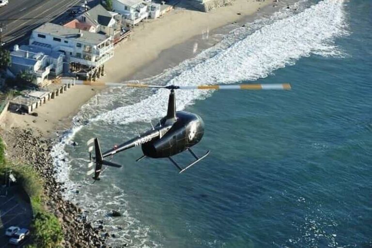 Long Beach: Private LA Coast Surf and Turf Helicopter Tour - What Reviewers Say
