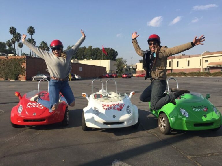 Los Angeles: 1-Hour Mini-Car Guided Adventure Ride YOU Drive - Exploring the LA Mini-Car Adventure