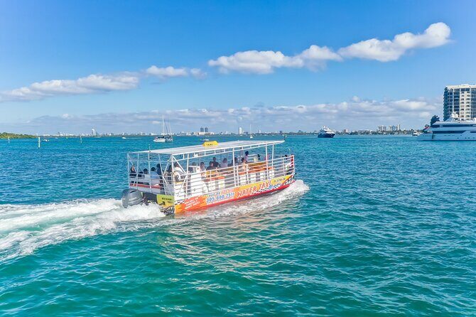 Maimi Water Taxi on Biscayne Bay to & from South Beach - Group Size and Atmosphere