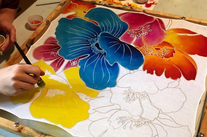 Make and Paint a Malaysian Batik Scarf in Aventura, Florida - What to Expect During the Workshop