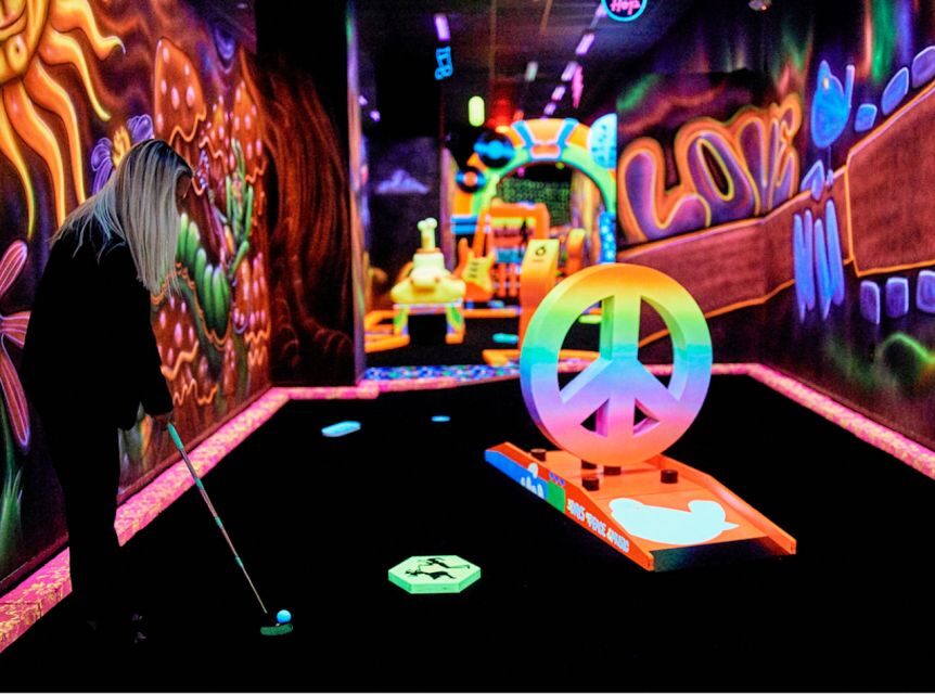 Mall of America: Rock of Ages Blacklight Mini Golf Ticket - FAQs