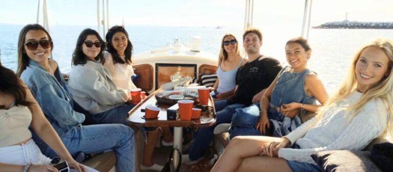 Marina Del Rey Luxury Boat Cruise Wine, Charcuterie Sealions - Who Will Love This Cruise?