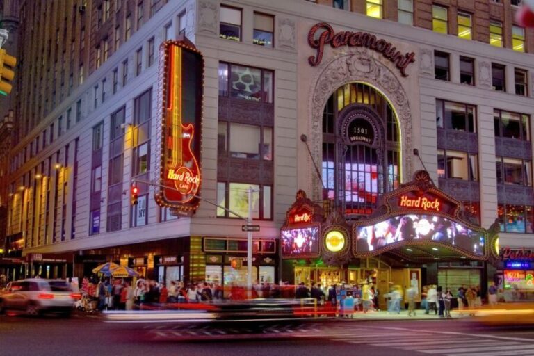 Meal at Hard Rock Cafe New York Times Square - Practical Tips for Your Visit