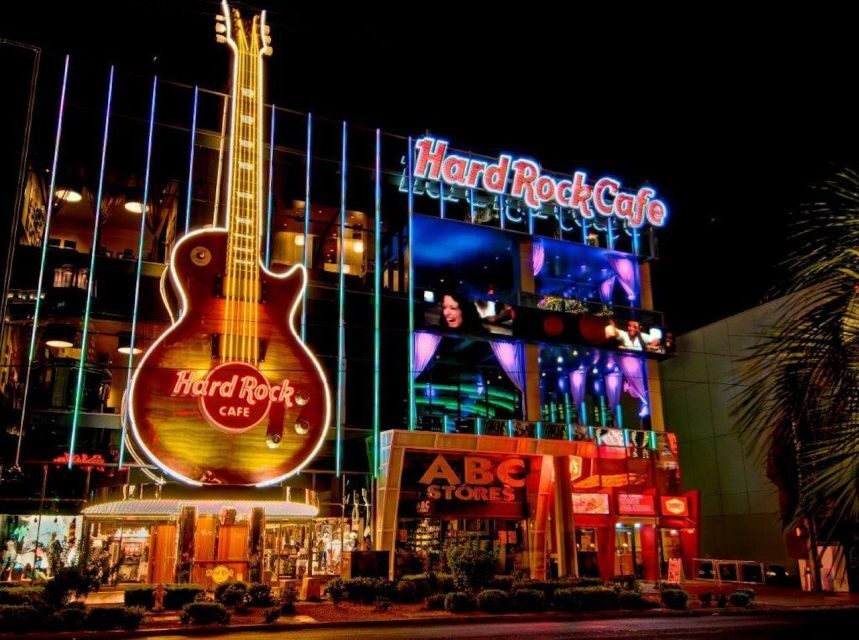 Meal at Hard Rock Las Vegas on the Las Vegas Strip - A Detailed Look at the Hard Rock Cafe Experience
