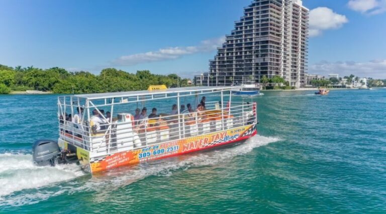 Miami Biscayne Bay: Hop-on Hop-off Boat Cruise - The Route and Views