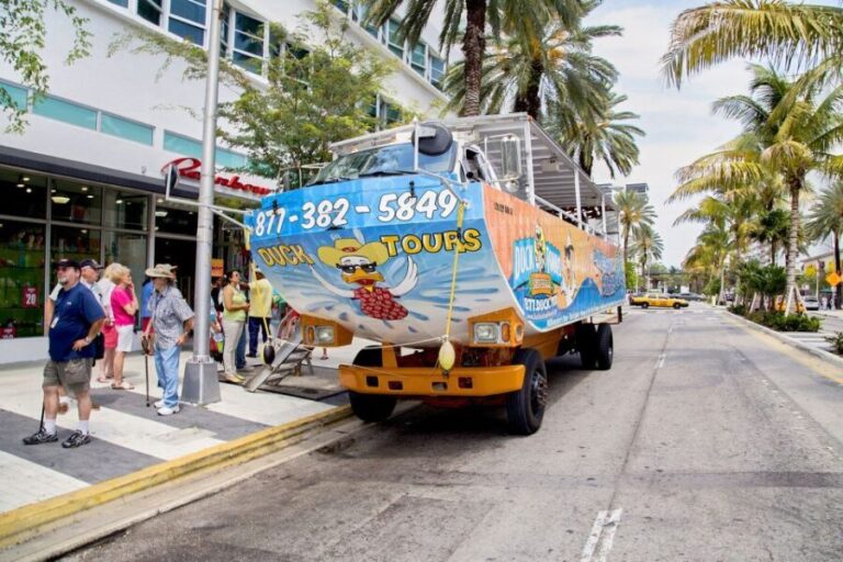 Miami: Duck Tour of Miami and South Beach - Authentic Experiences and Review Insights