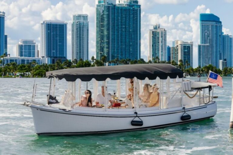 Miami: Luxury E-Boat Cruise with Wine and Charcuterie Board - Practical Details & Tips