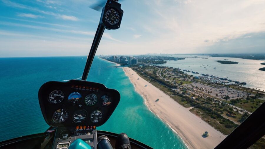 Miami: Luxury Private Helicopter Tour - The Takeoff and Early Flight