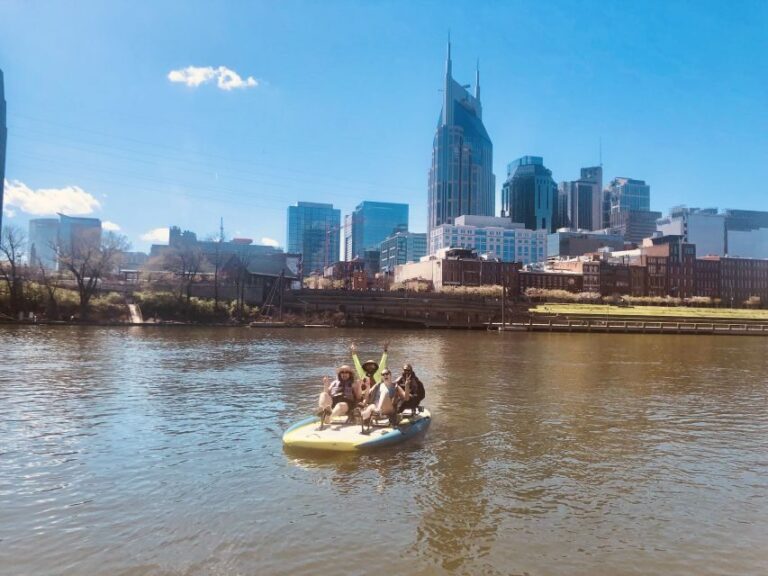 Nashville: Downtown Pedal Boat Rental for 2 to 4 People - Exploring Nashville from the Water: A Complete Guide