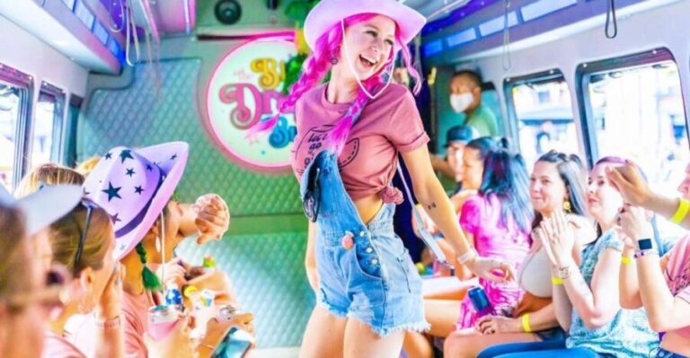 Nashville: Drag Queen Party Bus w/Games, Dancing & Drag Show - Deep Dive into the Itinerary