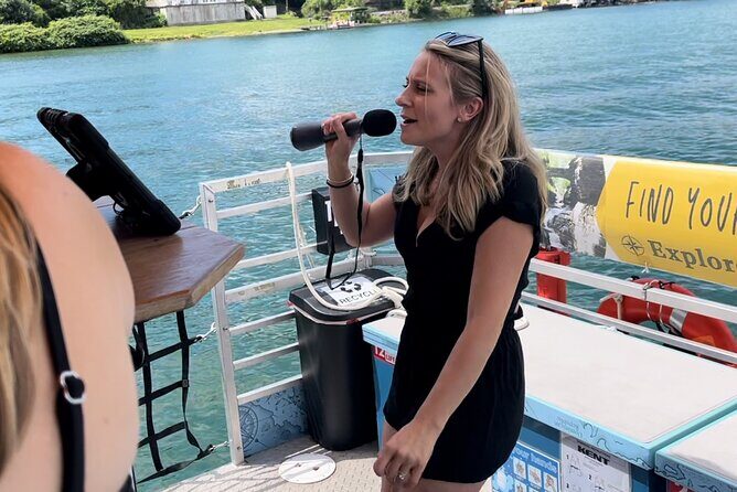 NEW 80 Minute Cycle Boat Tour of Seneca Lake in Watkins Glen - What the Tour Entails