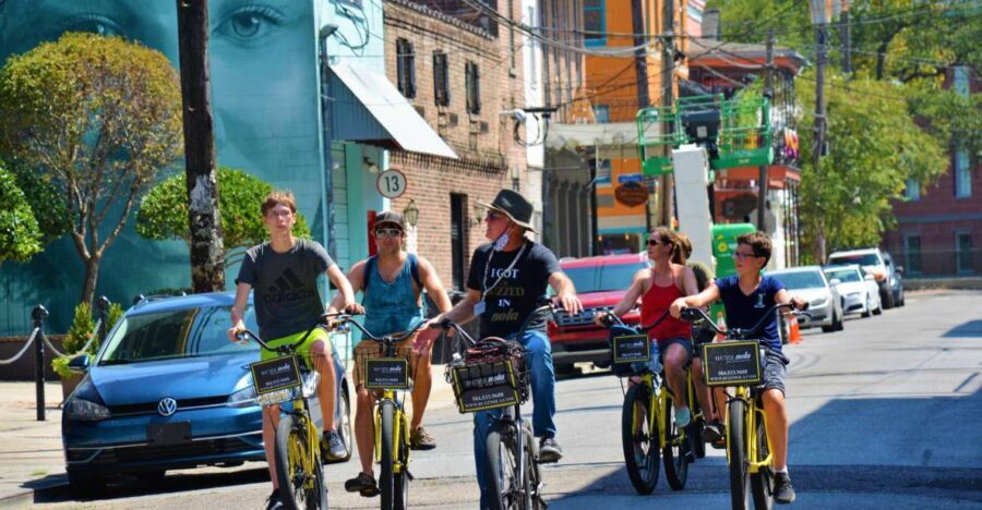 New Orleans: Guided Sightseeing Bike Tour - French Quarter and Jackson Square