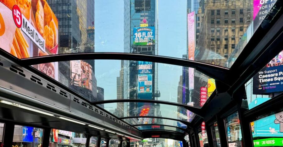 New York City: Bustronome Gourmet Lunch Tour on a Luxury Bus - Exploring the experience in detail
