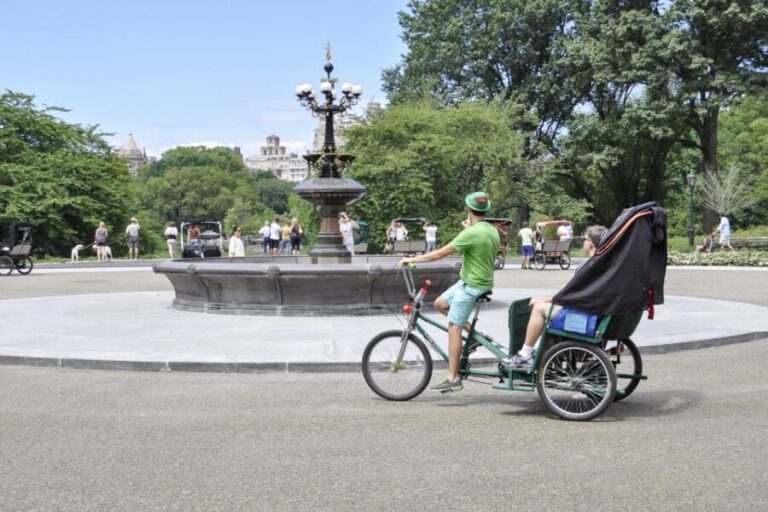New York City: Central Park Private Pedicab Tour - The Itinerary Breakdown: What to Expect