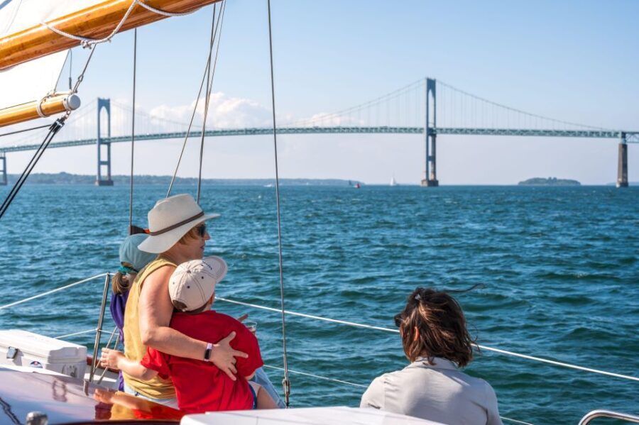 Newport Sunset Sail on Schooner Adirondack - The Route and Sights