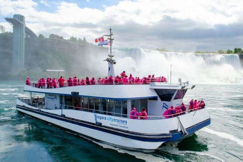 Niagara Falls Day Tour with Boat Ride & Journey Behind Falls - Major Attractions & Experiences