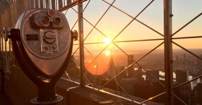 NYC: Empire State Building Sunrise Experience Ticket - Practical Tips & Recommendations