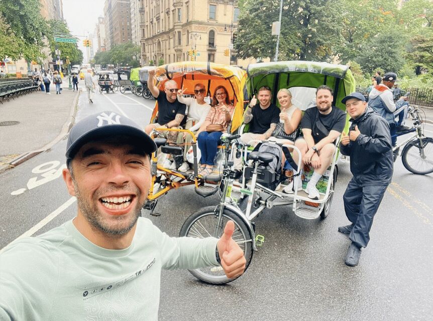 NYC: Private Central Park Pedicab Tours / PICKUP FROM MUSEUM - The Starting Point: Natural History Museum